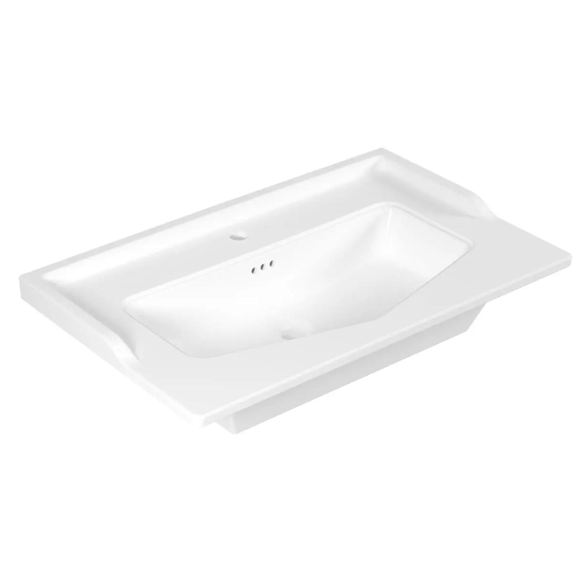 Serel Royal Tek Armatür Delikli Etajerli Lavabo (50 x 80 cm) RY42TDS110H