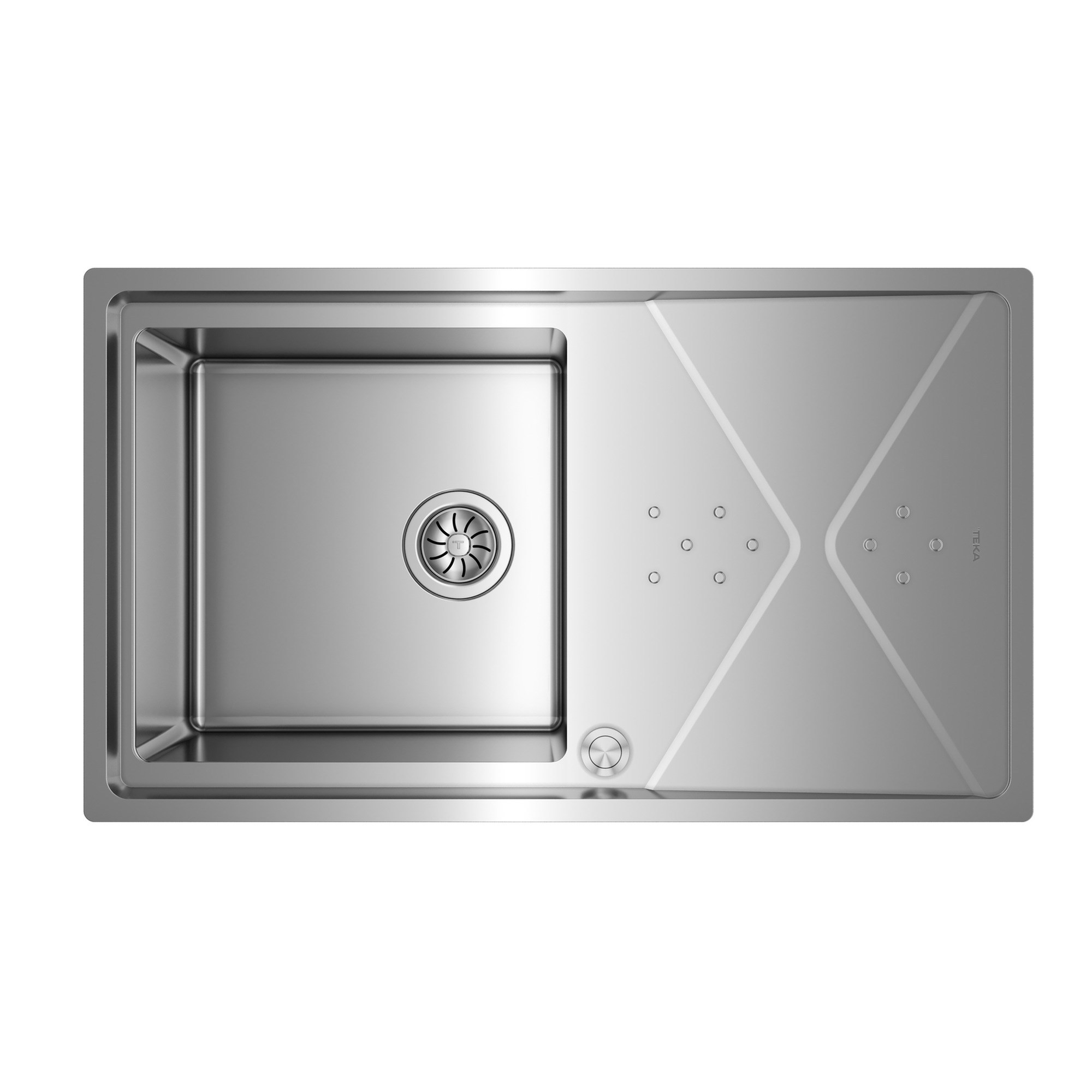 Teka Brooklyn 50 M-XP 1B 1D Paslanmaz Çelik Eviye 115100022