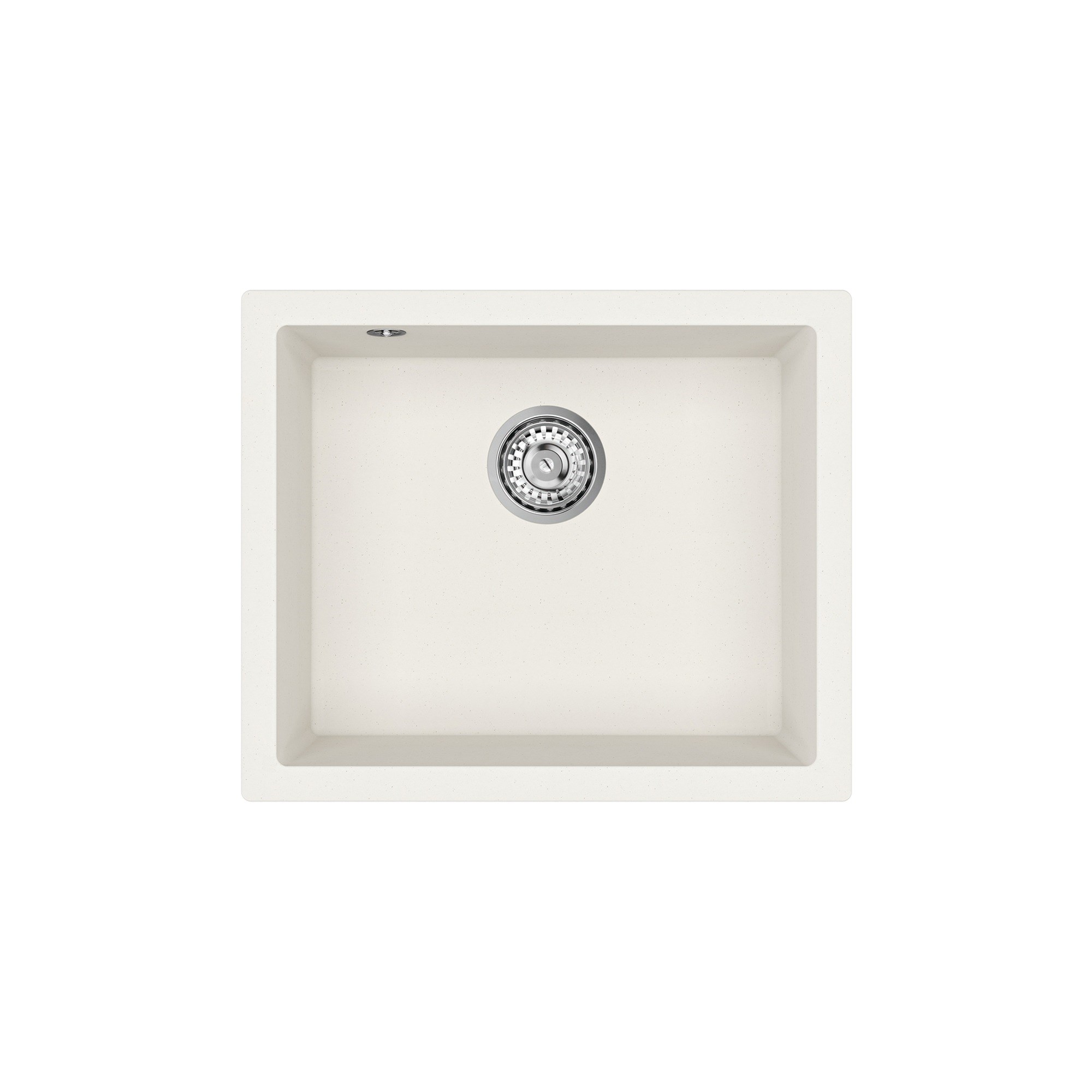 Teka Cave 49.50 B-TQ Tek Hazneli Granit Eviye Mermer Beyaz 115250001
