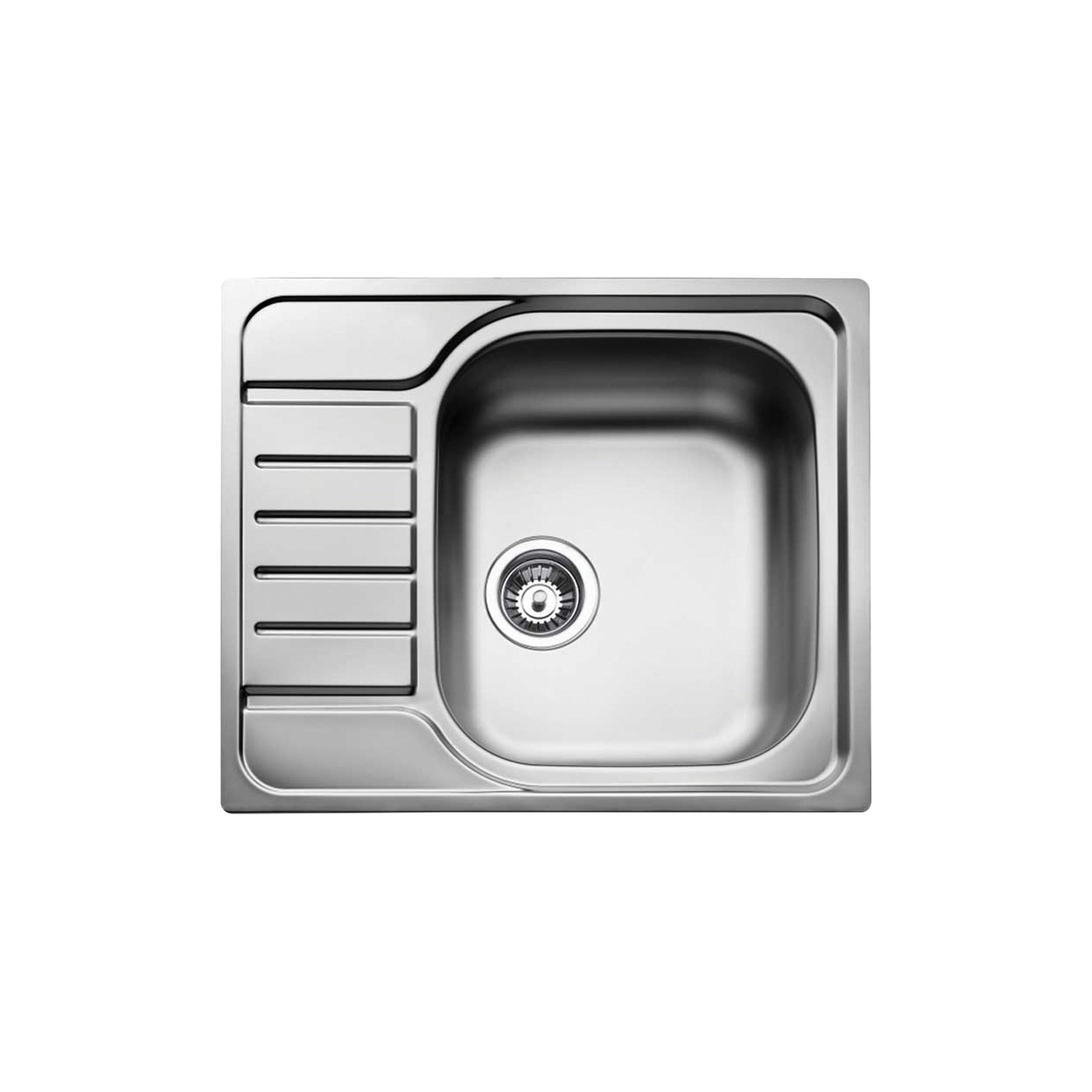 Teka Classic 1B ½ D 580.500 Paslanmaz Çelik Eviye Mat Krom 40133222