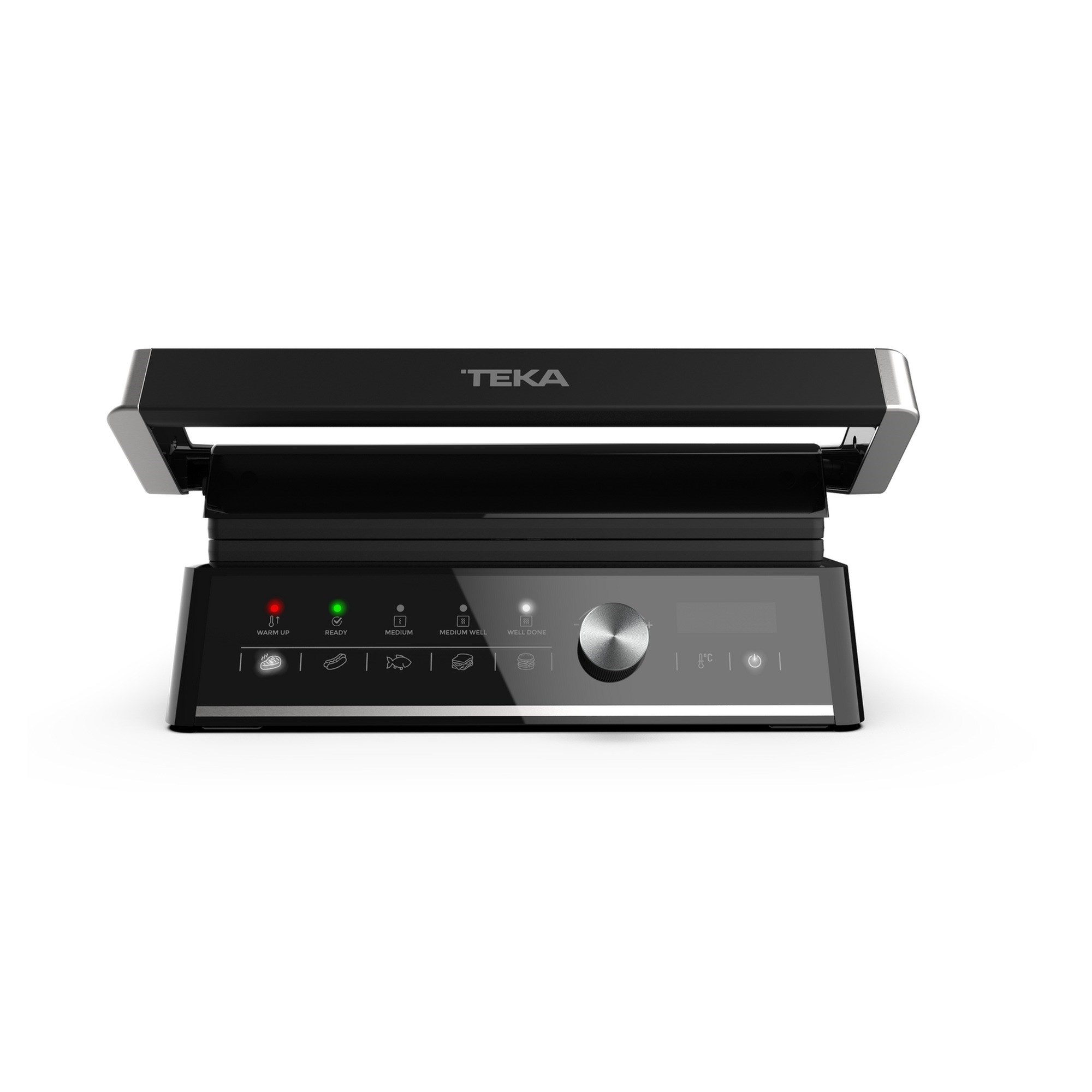 Teka EliteGrill Tost ve Izgara Makinesi Siyah Cam 111510000
