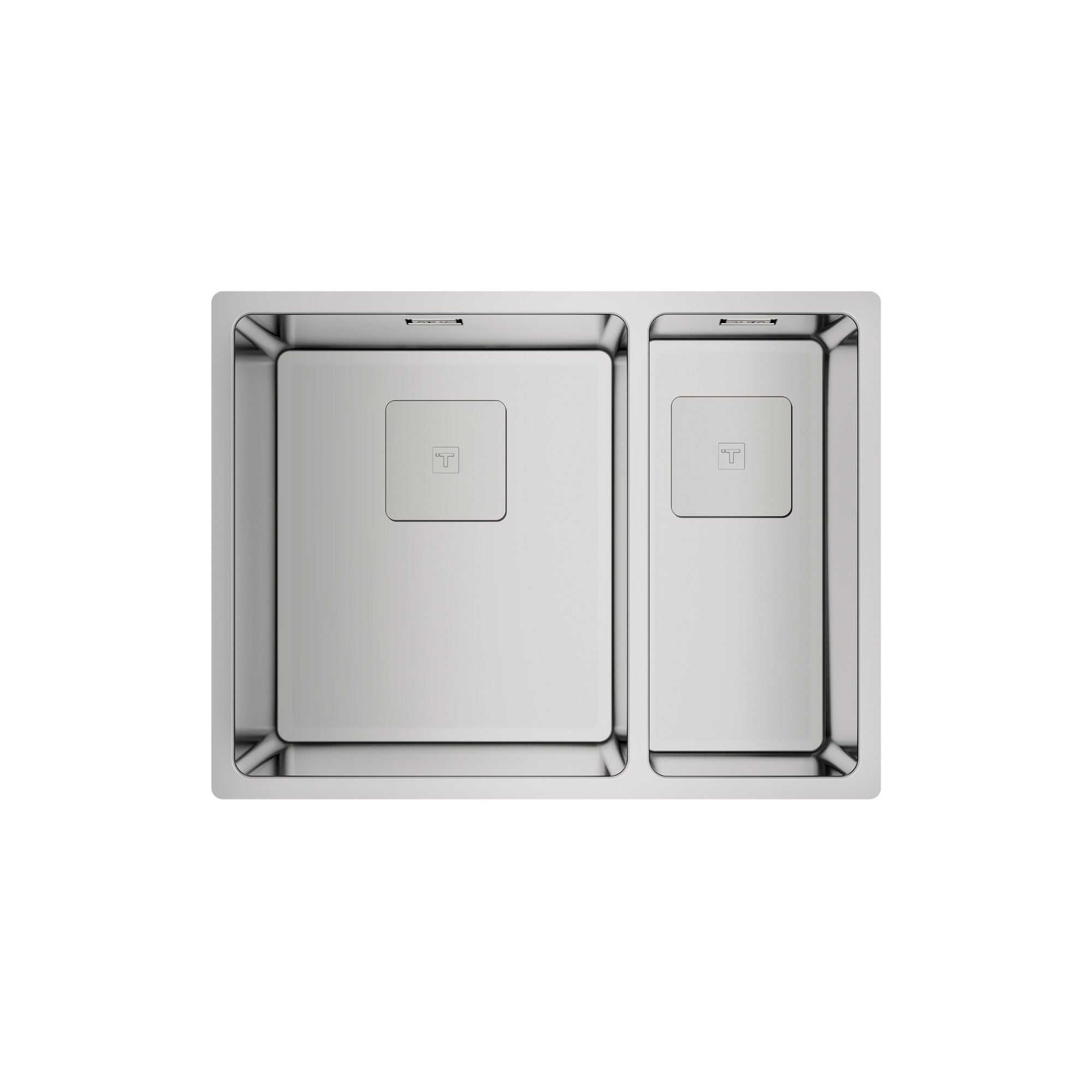 Teka FlexLinea RS15 2B 580 Çift Hazneli Tezgahaltı Paslanmaz Çelik Eviye 115030010