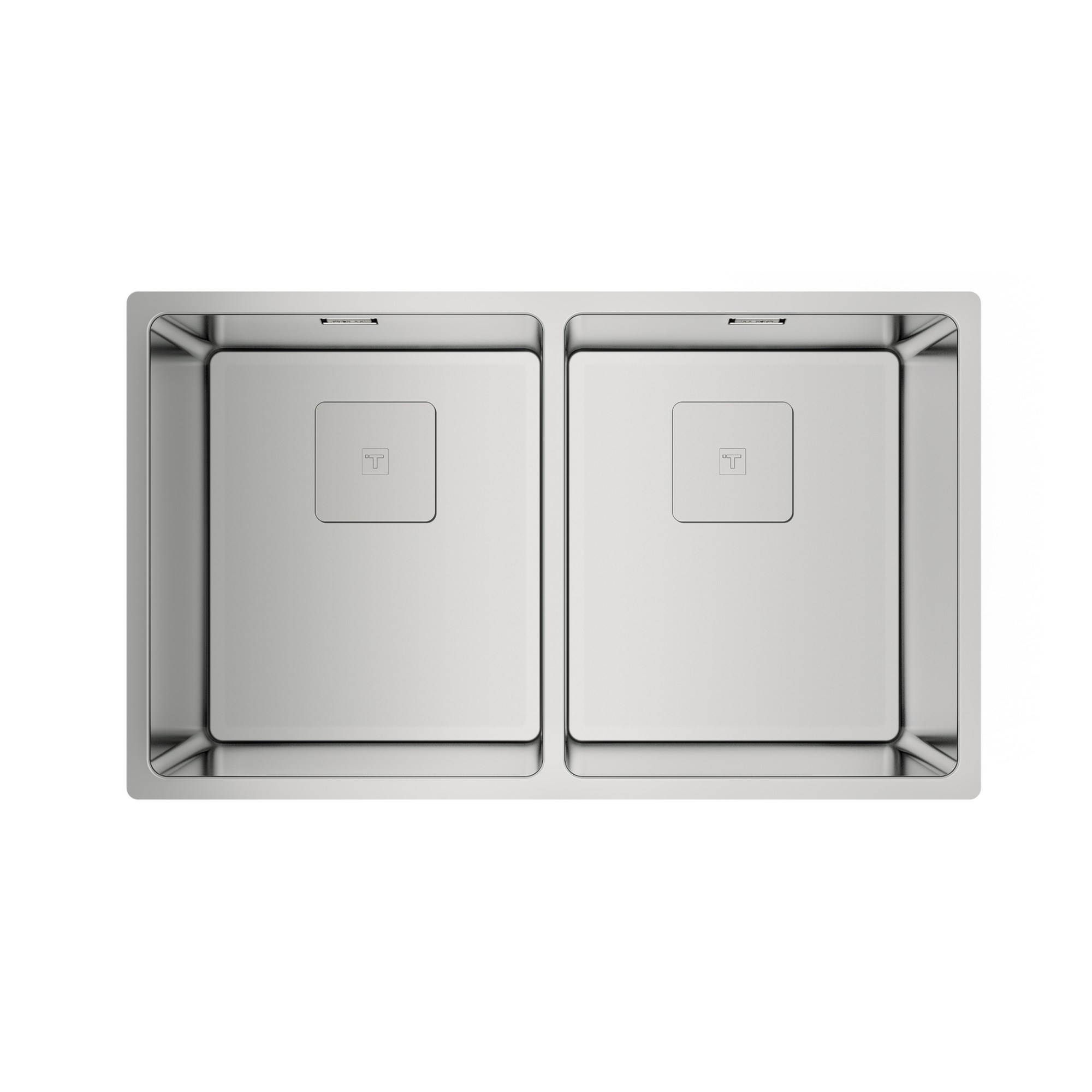 Teka FlexLinea RS15 2B 740 Çift Hazneli Tezgahaltı Paslanmaz Çelik Eviye 115030009