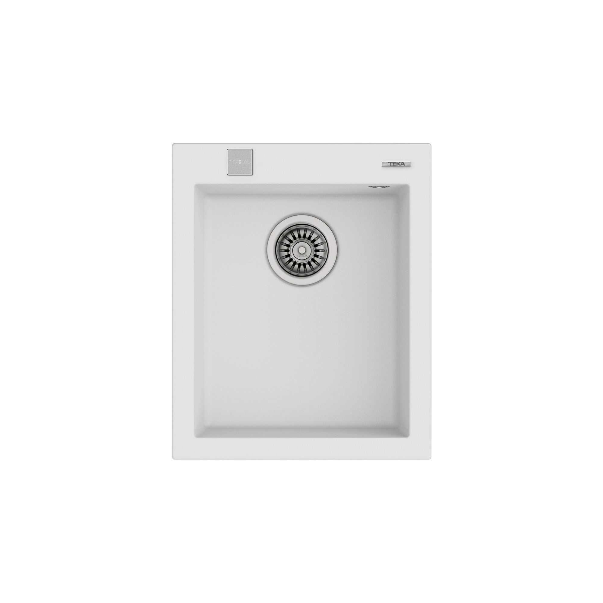 Teka ForSquare 34.40 TG Tek Hazneli Granit Eviye Beyaz 115230014