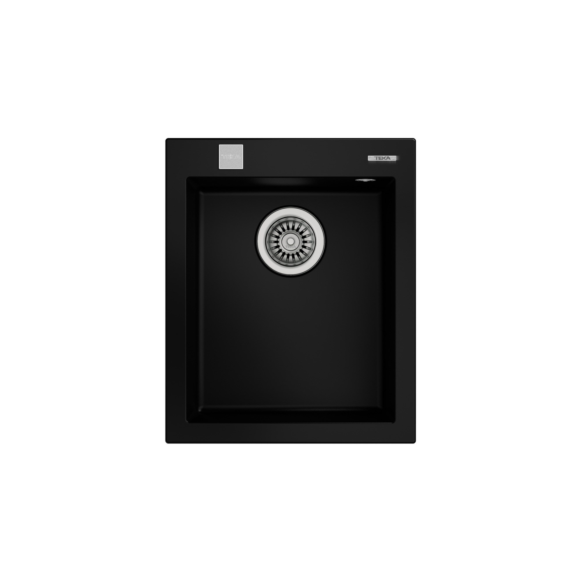Teka ForSquare 34.40 TG Tek Hazneli Granit Eviye Siyah 115230010