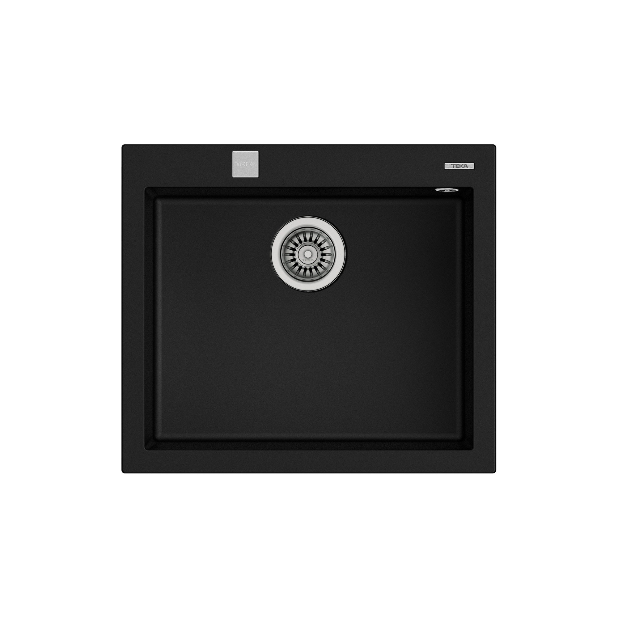 Teka ForSquare 50.40 TG Tek Hazneli Granit Eviye Siyah 115230005