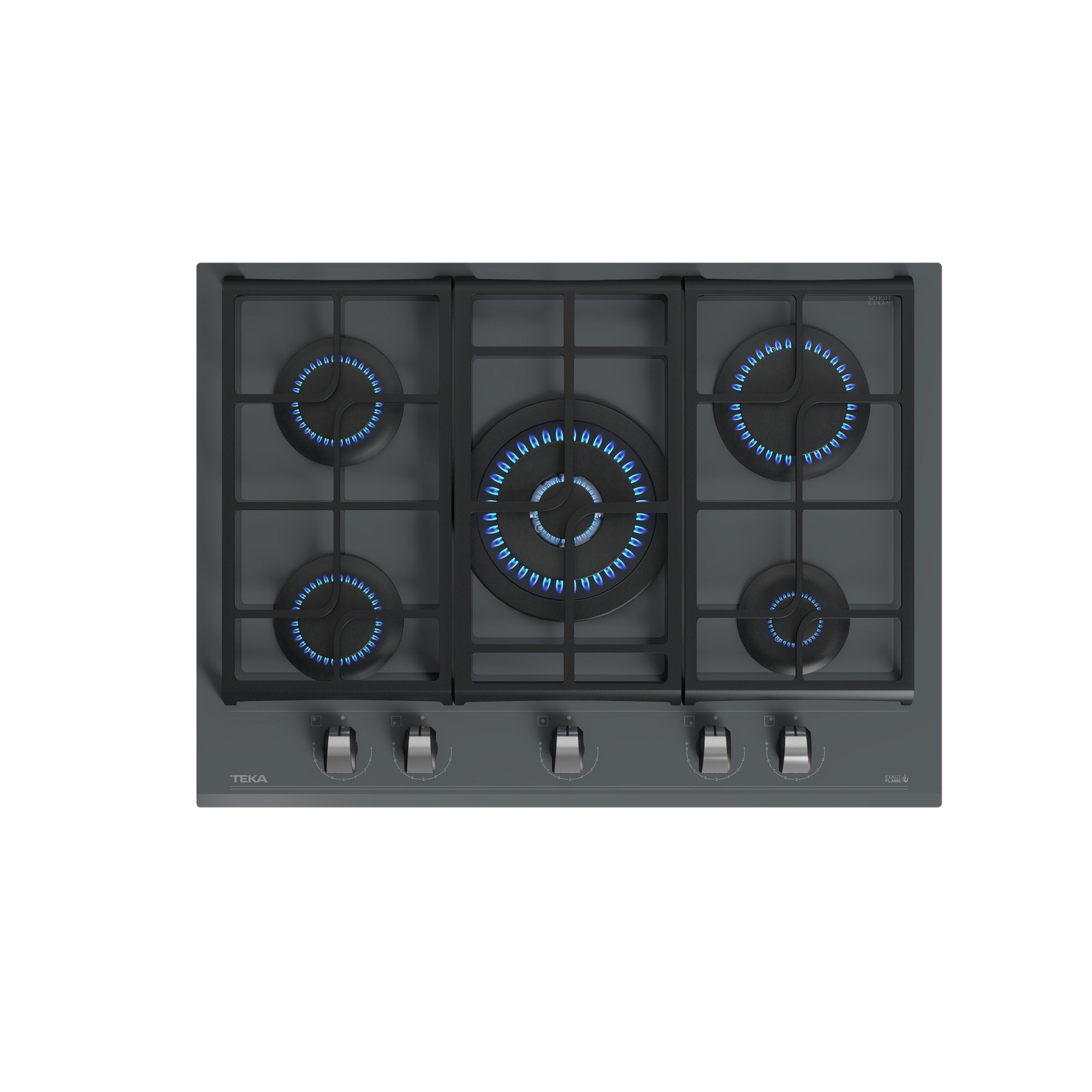 Teka GZC 75330 XB 70 cm Gazlı Ocak Gri 112570175