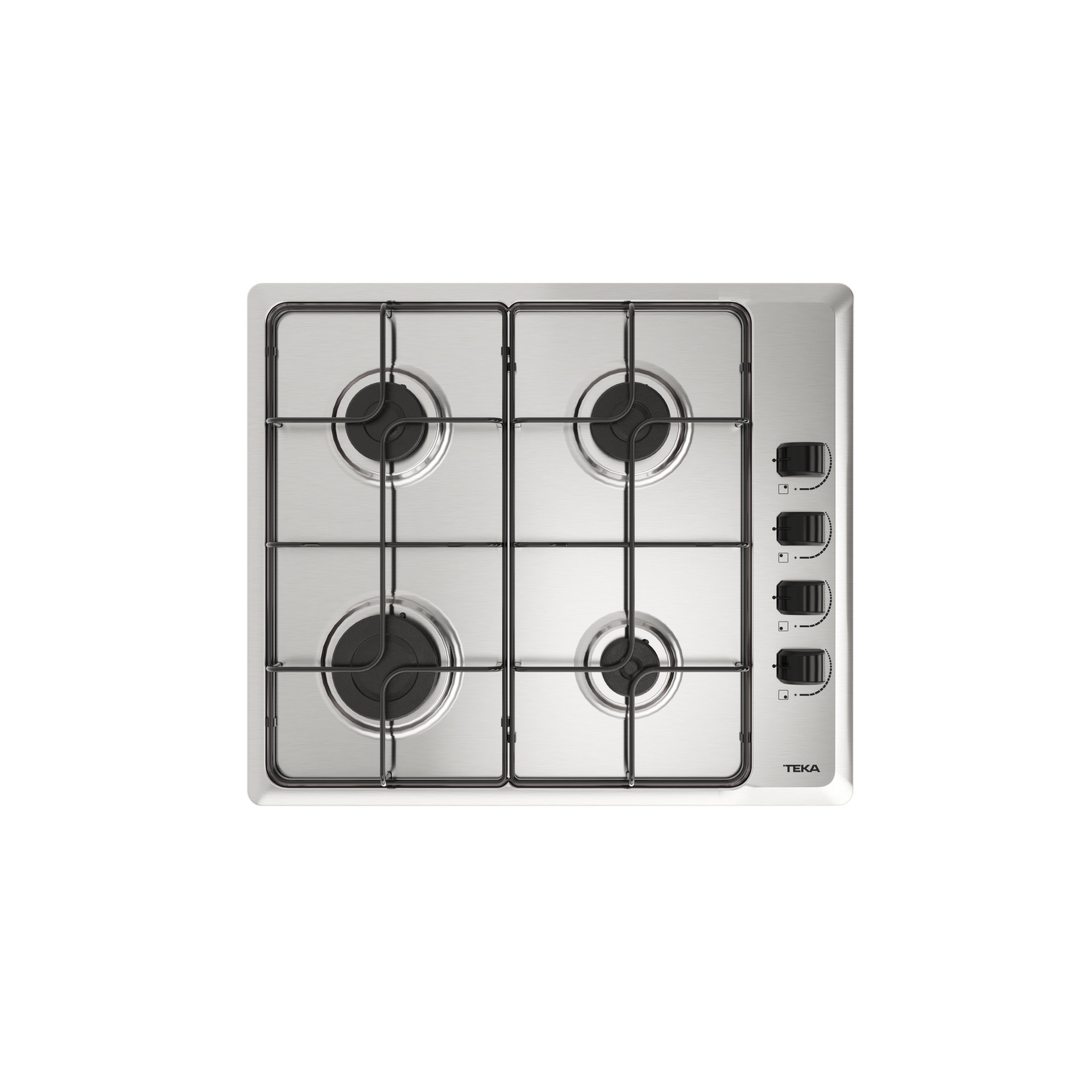 Teka HLX 640 KB Gazlı Ocak Paslanmaz Çelik 112620020