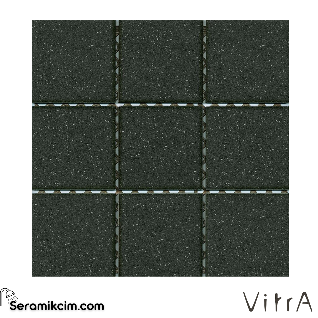 Vitra 10X10 Color Dot Antrasit Mat R10B(Nf) Nr
