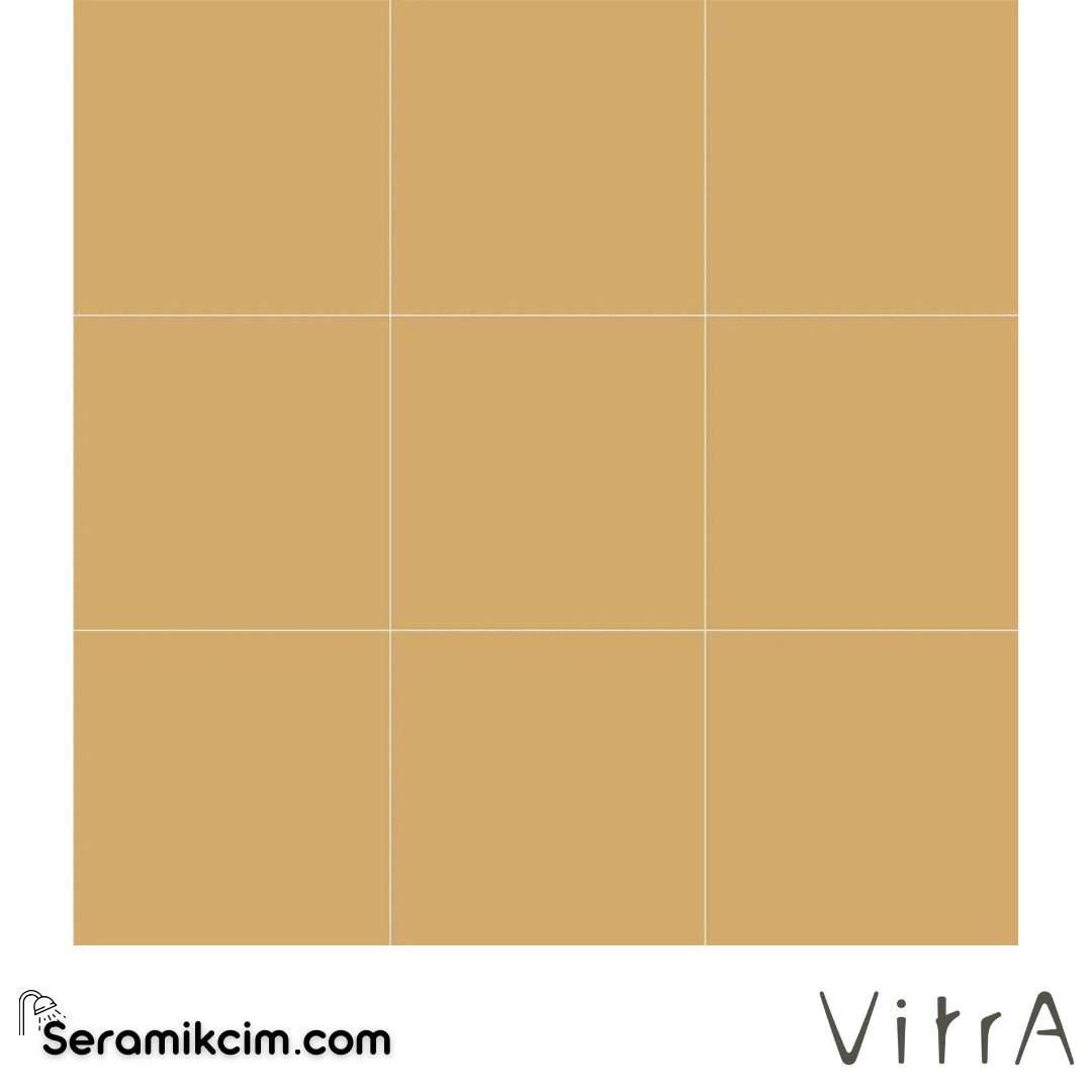 VitrA 10X10 Ral 1002 Açık Sarı Mat (Nf) Nr K95333680001VTE0 - K95333680001VTE0