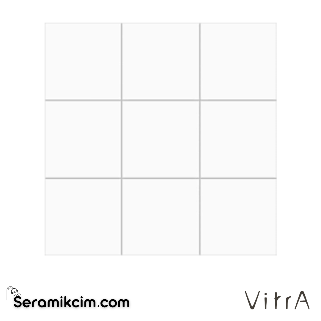 Vitra 10X10 Ral 9016 Mat Clean (Nf) Nr