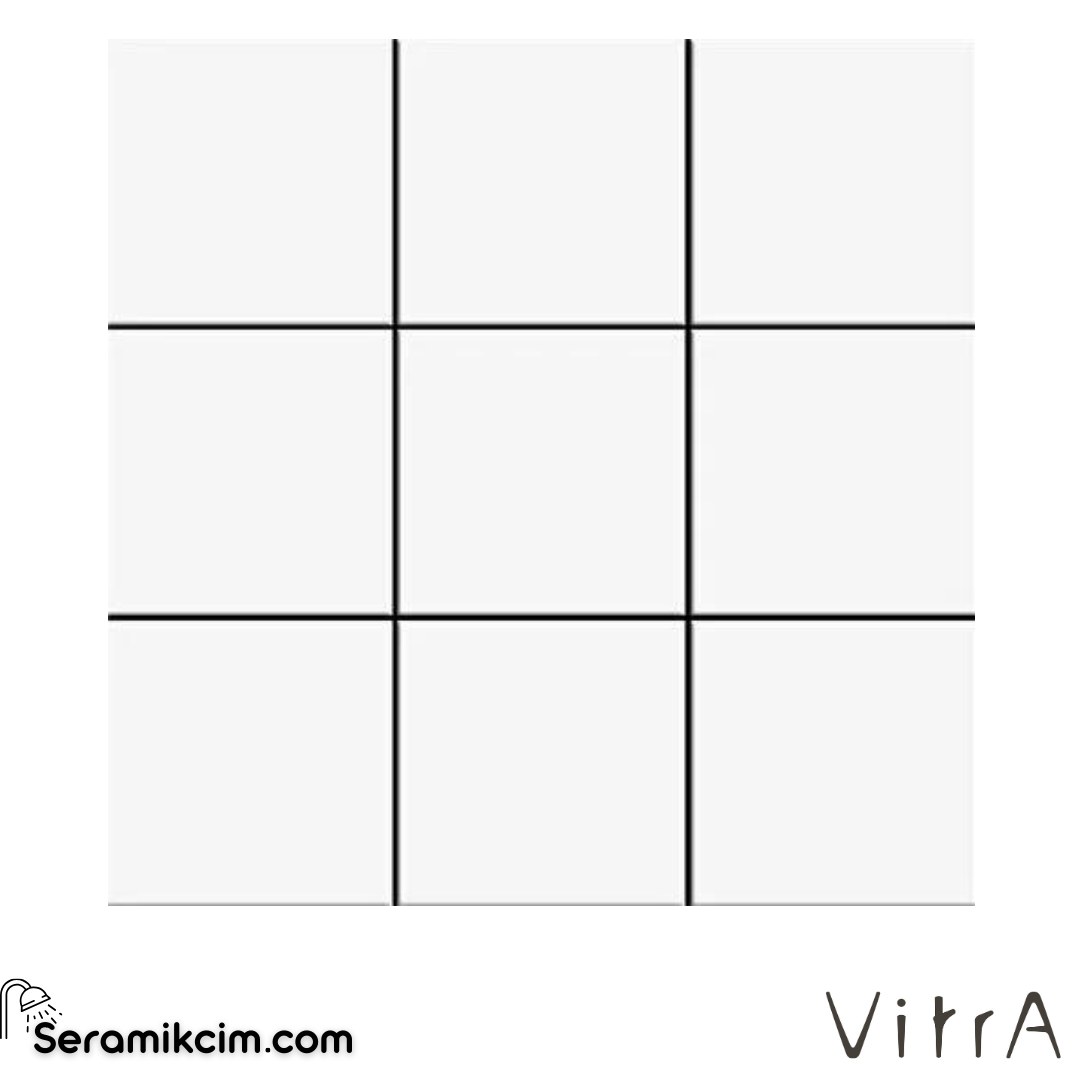 Vitra 10X10 Ral 9016 Mat&Parlak Mix (Nf) Nr