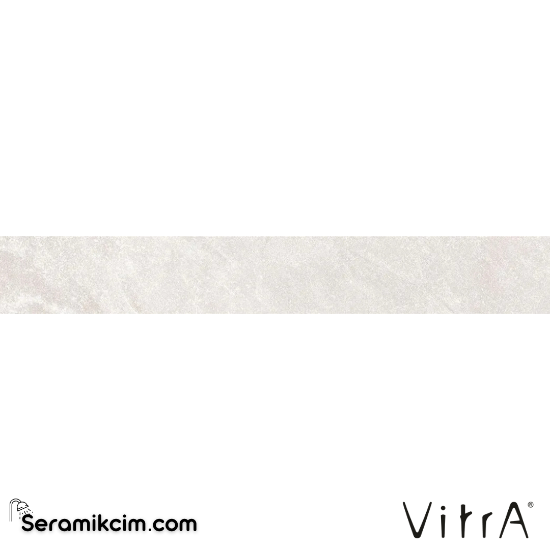 VitrA 10X80 Cardostone Beyaz Mat R10A Boyalı Süpürgelik 7R K947396R0001VTET - K947396R0001VTET