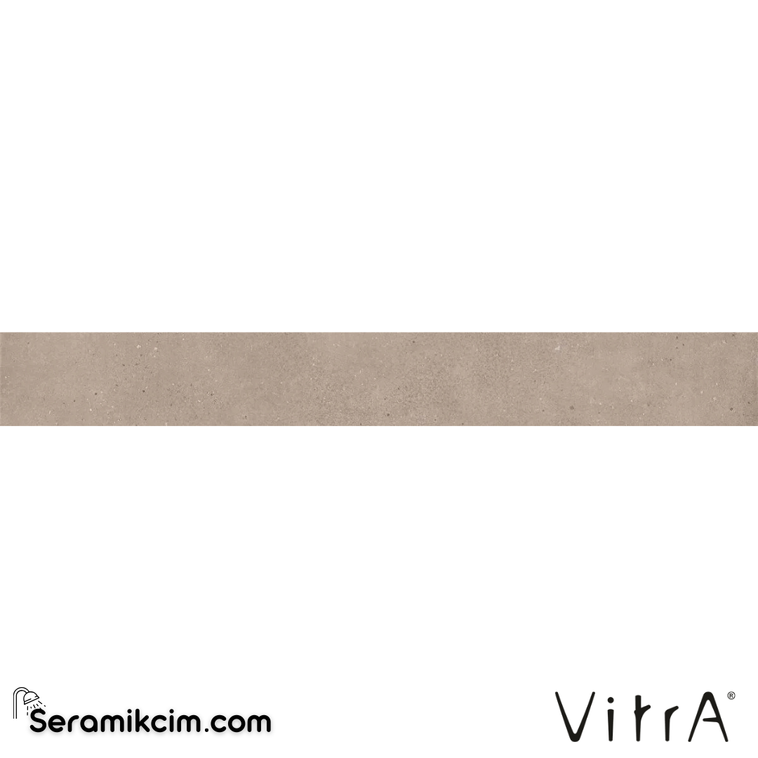 VitrA 10X80 Flakestone Grej Boyalı Süpürgelik  Mat7R K951161R0001VTET - K951161R0001VTET