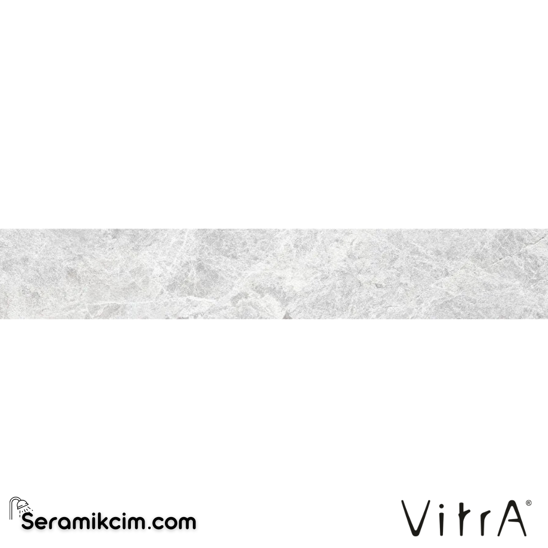 VitrA 10X80 Marmostone Açık Gri Mat R10B Boyalı Süpürgelik 7R K950652R0001VTET - K950652R0001VTET