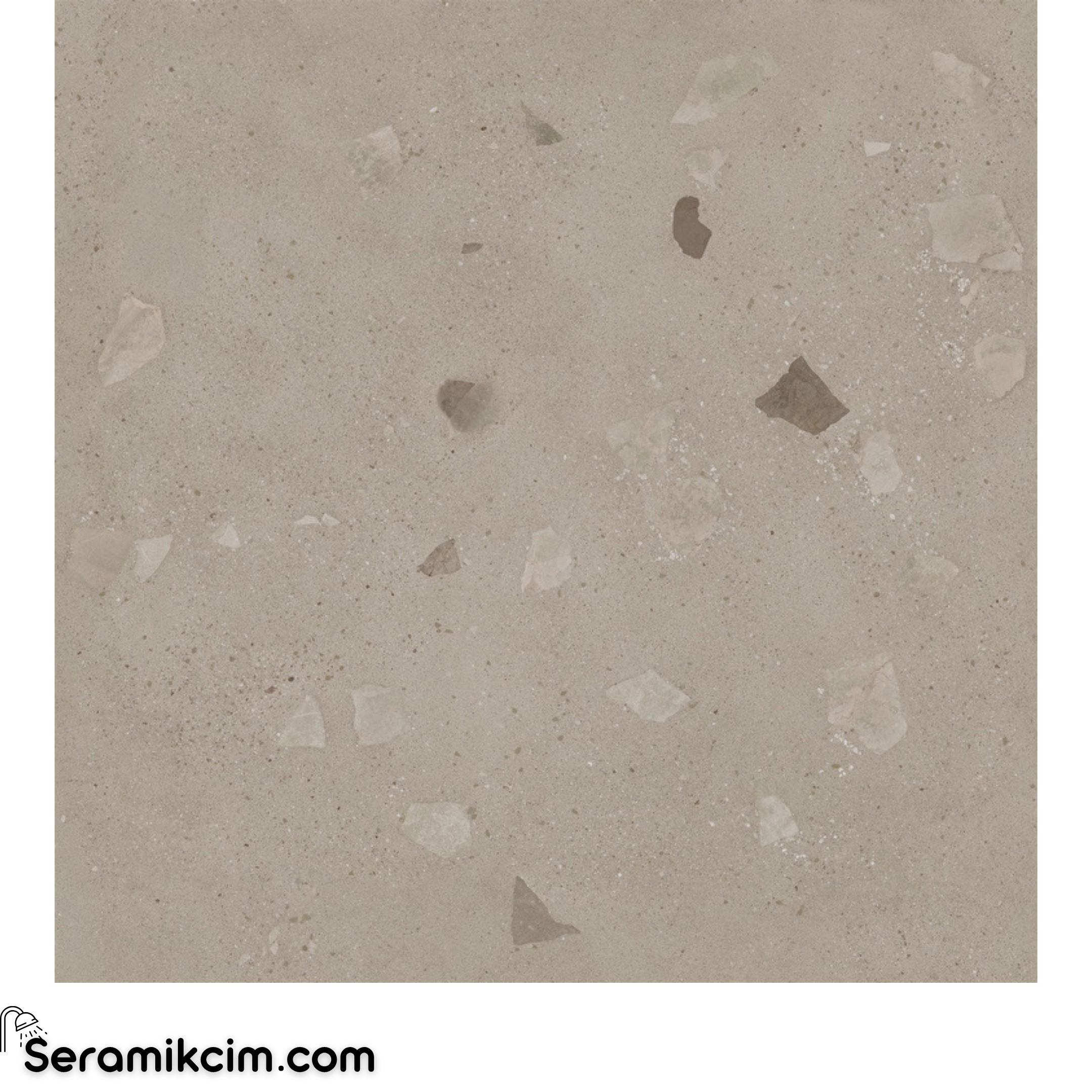 VitrA 120X120 Novaflake K.Grej R10B7R Ncycl Kd K958255R0001VTS0