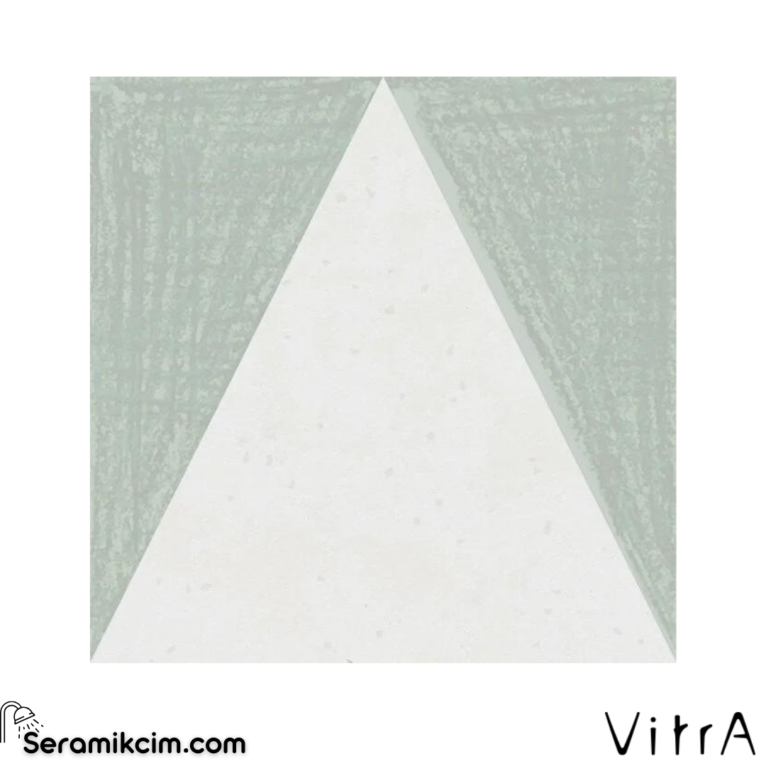 Vitra 15X15 Atelier 01 C.Mavi Ucgen Neg Mat Nr