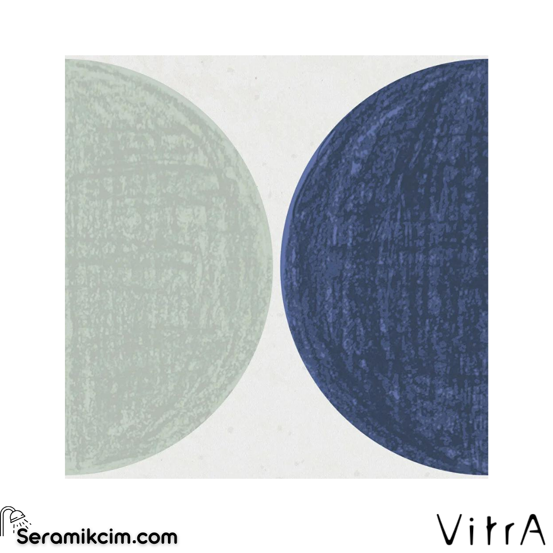 Vitra 15X15 Atelier01 RMavi&CMavi Daire Mat Nr