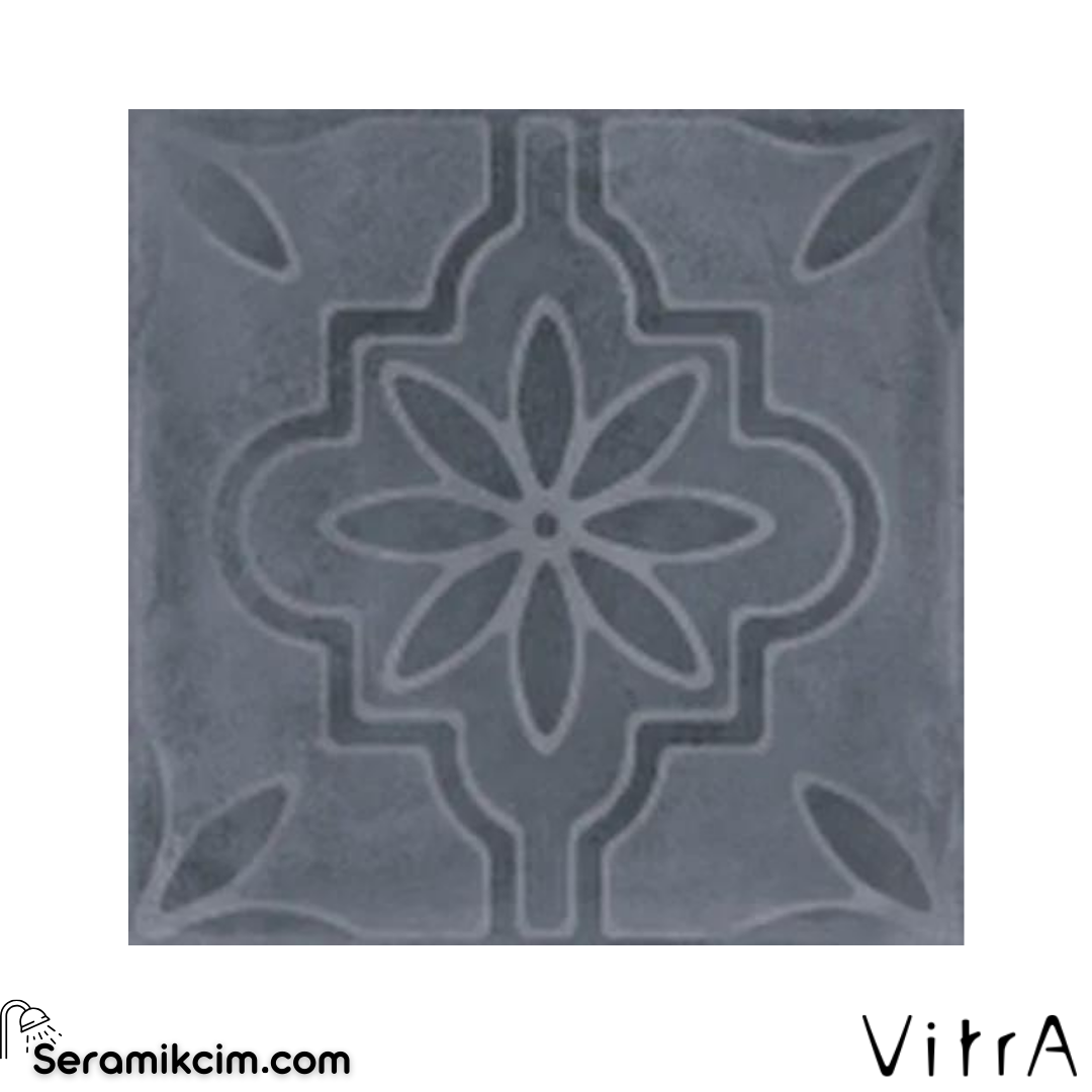 Vitra 15X15 Betonx Antrasit Dek Mat R10B