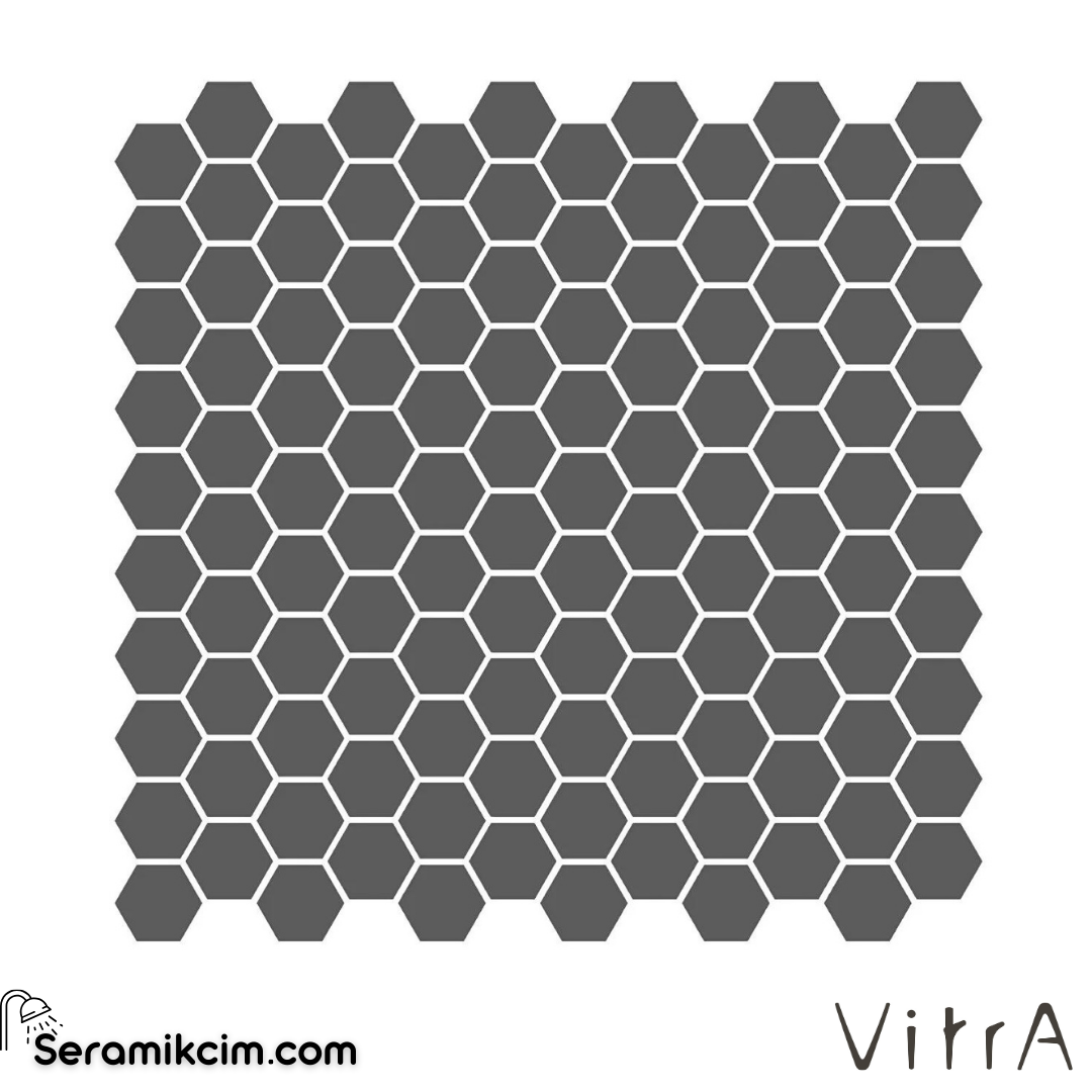 Vitra 2.5X2.5 Hexagon Ral 5500 Mat (Nf) Nr