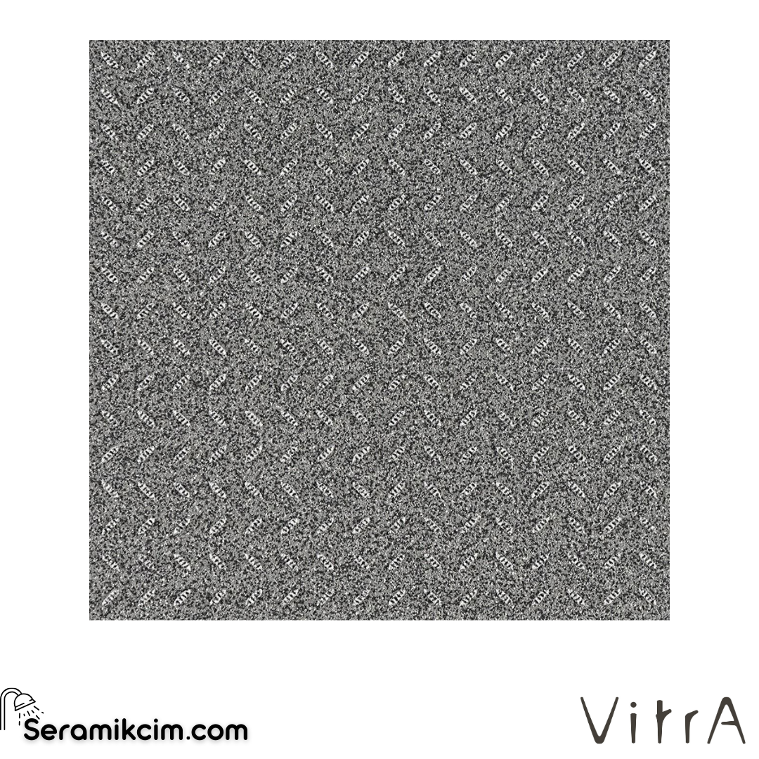 Vitra 20X20 Dotti Corund Koyu Gri Mat R11B Nr