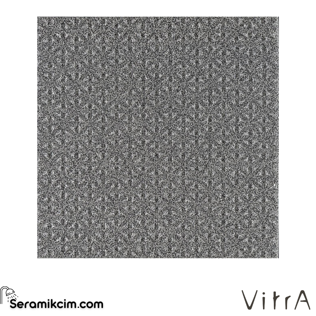 Vitra 20X20 Dotti Dıamond Koyu Gri 12Mm Matnr