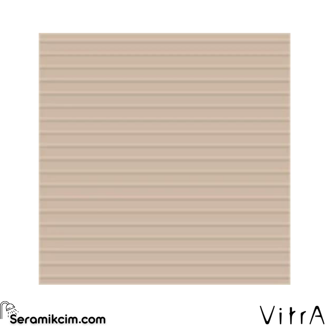 Vitra 20X20D Lıquıd Ekru Cızgı Dek Parlak Nr