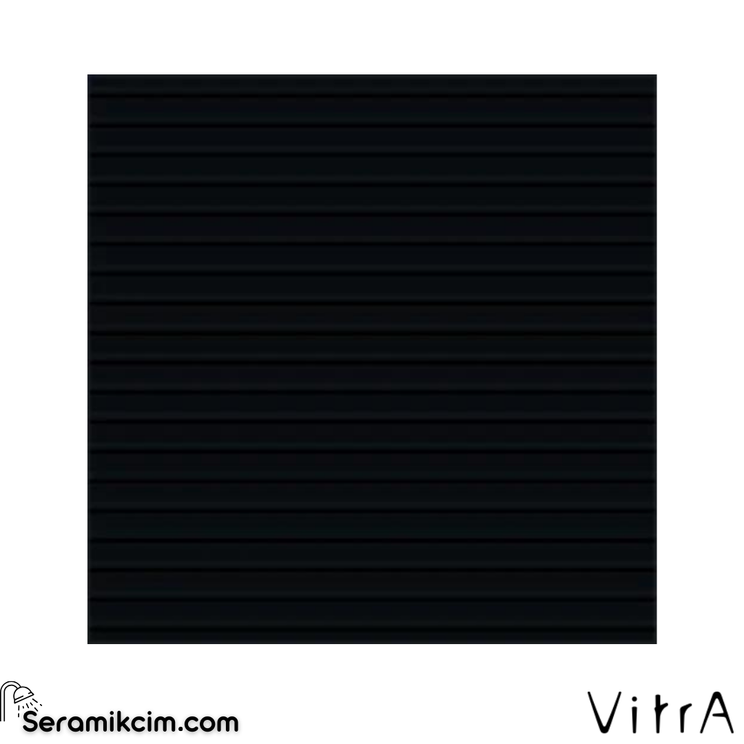 Vitra 20X20D Lıquıd Siyah Cızgı Dek Parlak Nr