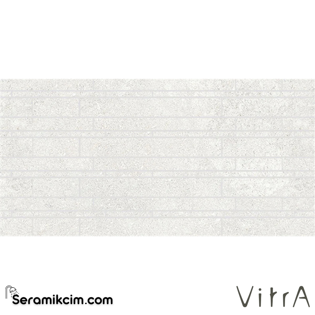 Vitra 30X60 Newcon Kombi Mozaik Beyaz Mat R10B 7R K9464628R001VTE0 - K9464628R001VTE0