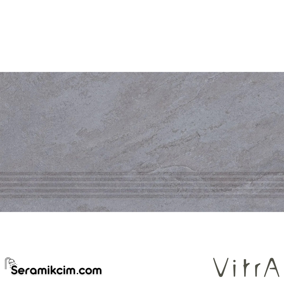 VitrA 30X60 Quarstone Gri Basamak R10B 7R K951935R0001VTE0 - K951935R0001VTE0