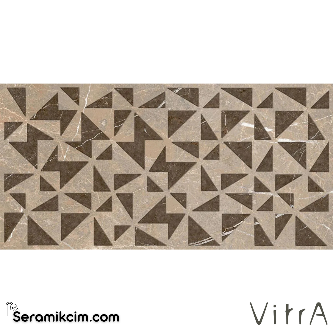 Vitra 30X60D Marmori Pulpis Krem 3D Dekor Parlak K94859000001VTE0 - K94859000001VTE0