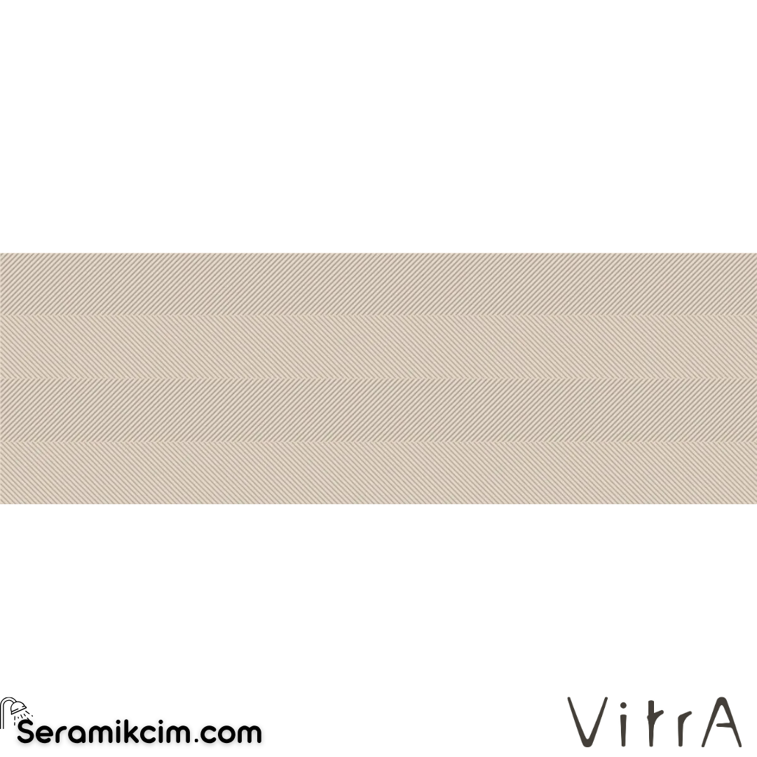 Vitra 30X90 Mode Beyaz Terra Dekor Mat Shld 8R K948419BSR01VTE0