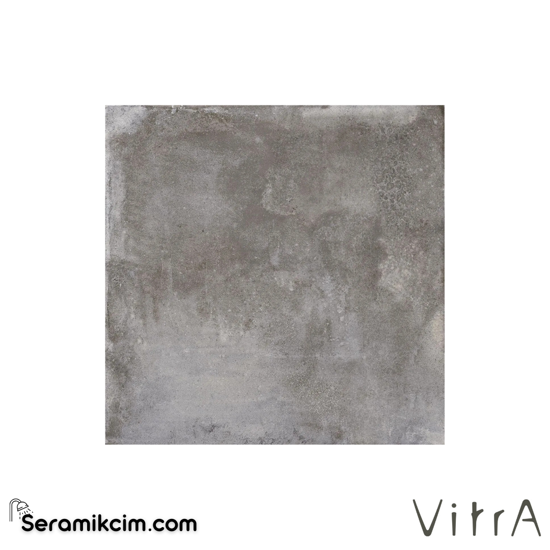 VitrA 45X45 Terre Koyu Gri Mat 8Mm Nr K94463000001VTET - K94463000001VTET