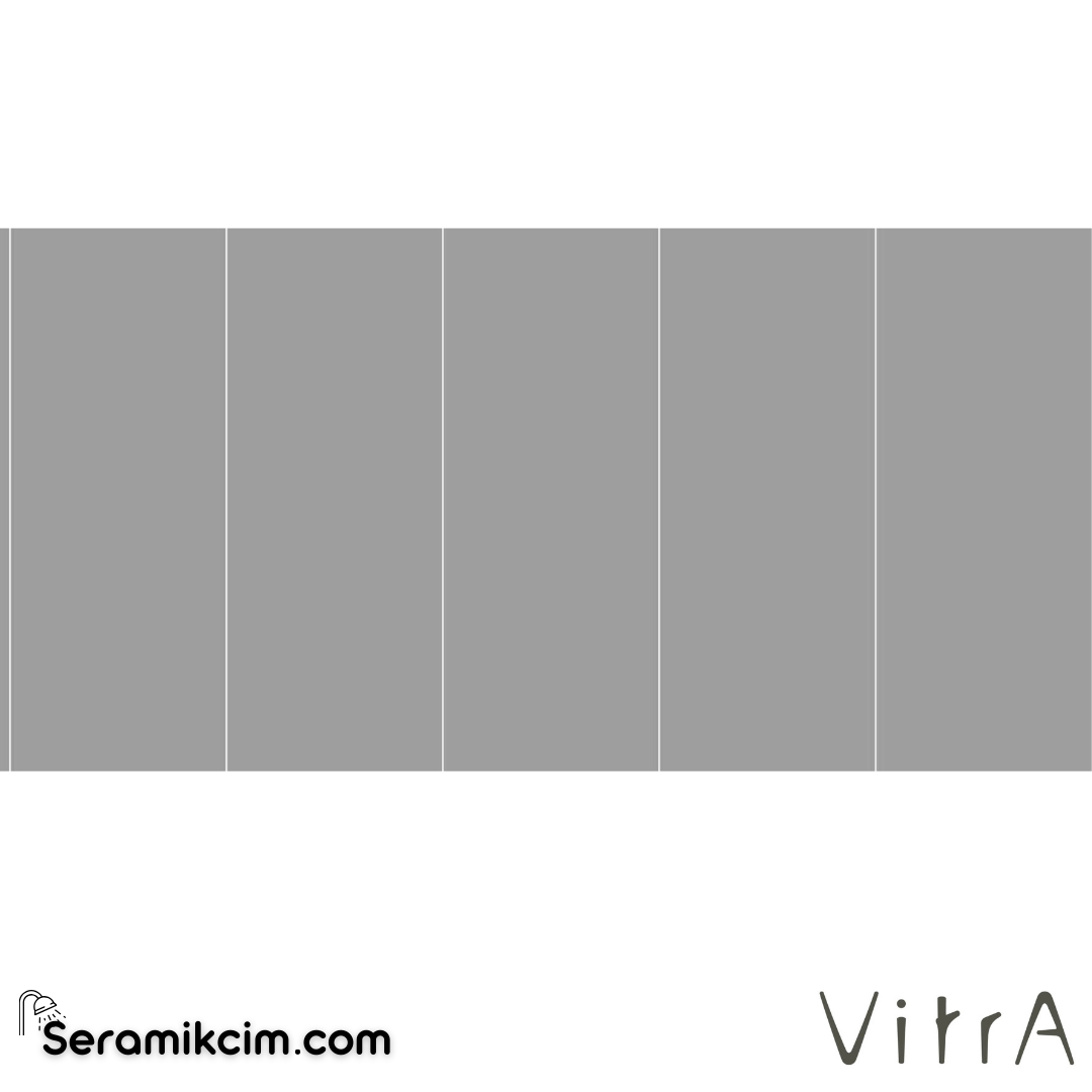VitrA 5X20 Ral 0006000 Tas Gri Mat (Nf) Nr K95338180001VTE0 - K95338180001VTE0