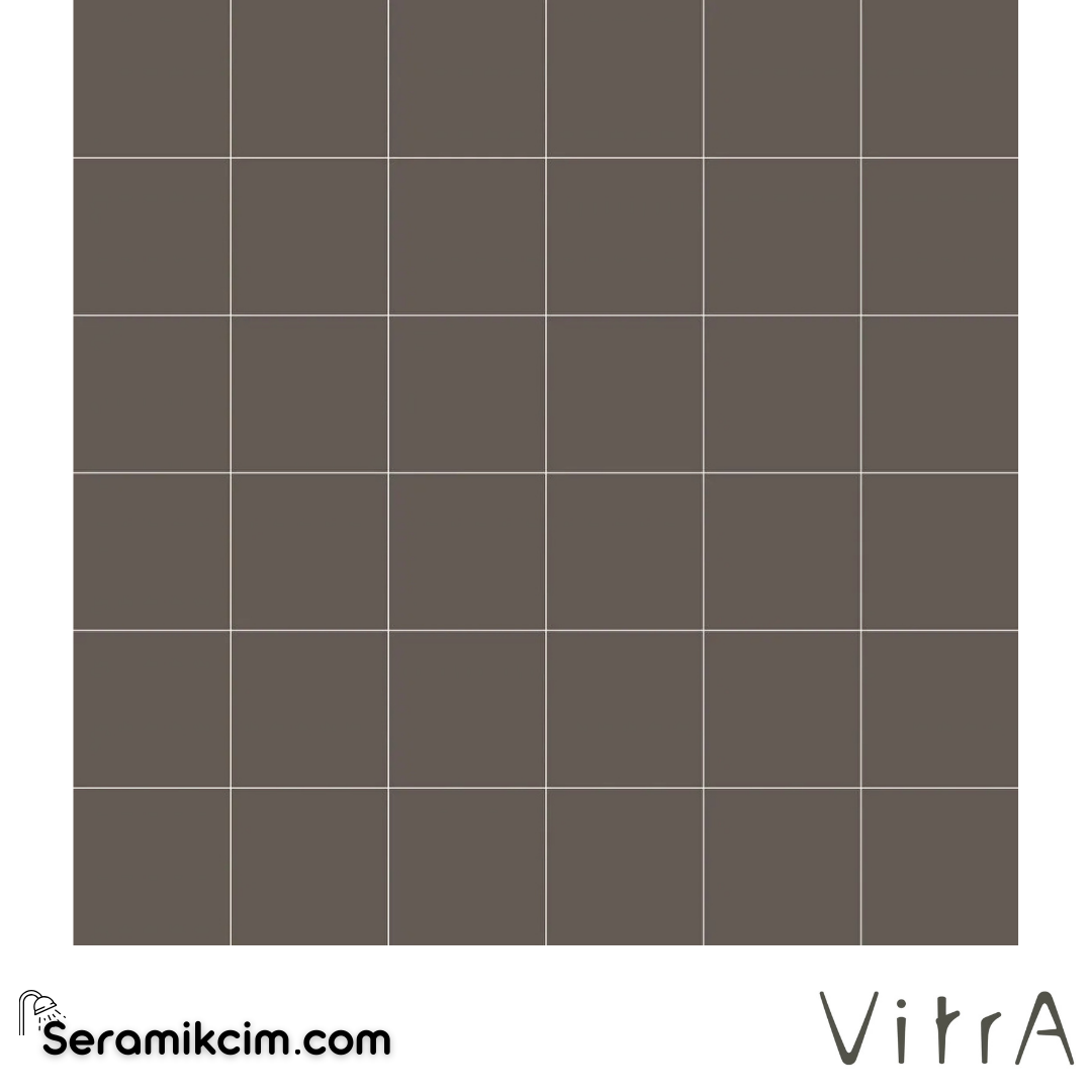 VitrA 5X5 Ral 0604005 Çinko Gri Mat (Nf) Nr K95335080001VTE0 - K95335080001VTE0