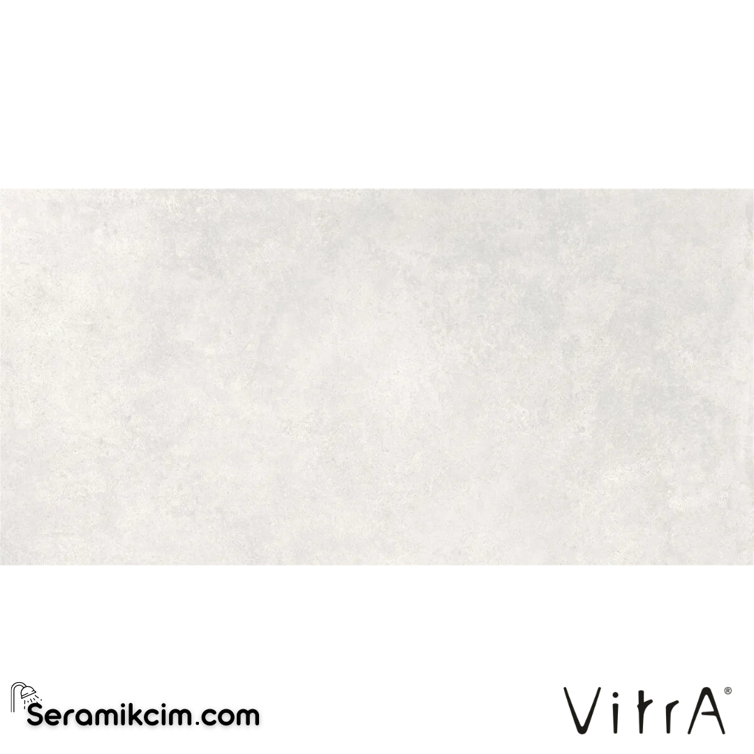 Vitra 60X120 Urbancrete Beyaz Mat R10A 7R K947465R0001VTSP - K947465R0001VTSP