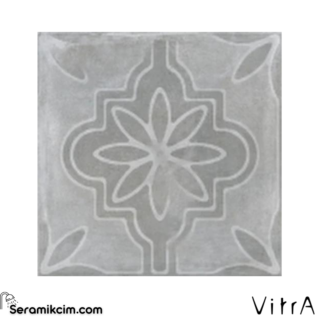 Vitra 60X60 Betonx Açık Gri Dek Mat R10B 7R