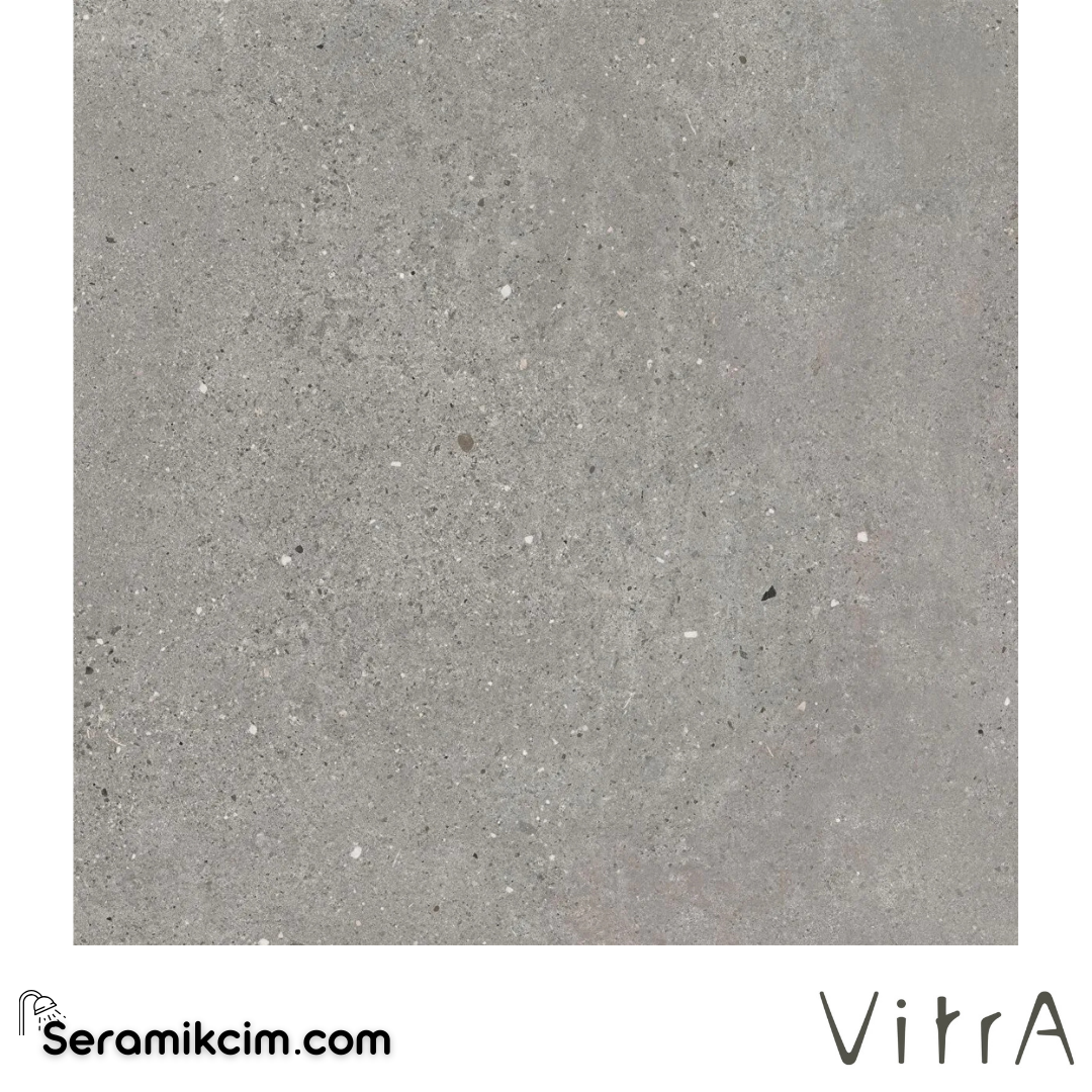 VitrA 60X60 Flakeart Gri R10B 7R K955932R0001VTE0 - K955932R0001VTE0