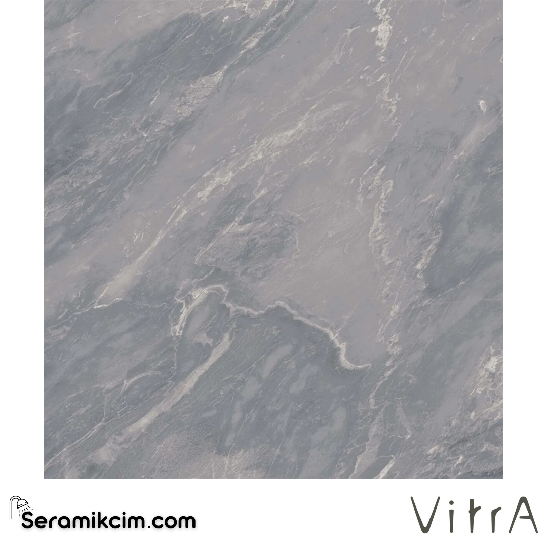 VitrA 60X60 Marmori Cloud Gri R10A 7R K946538R0001VTE0 - K946538R0001VTE0