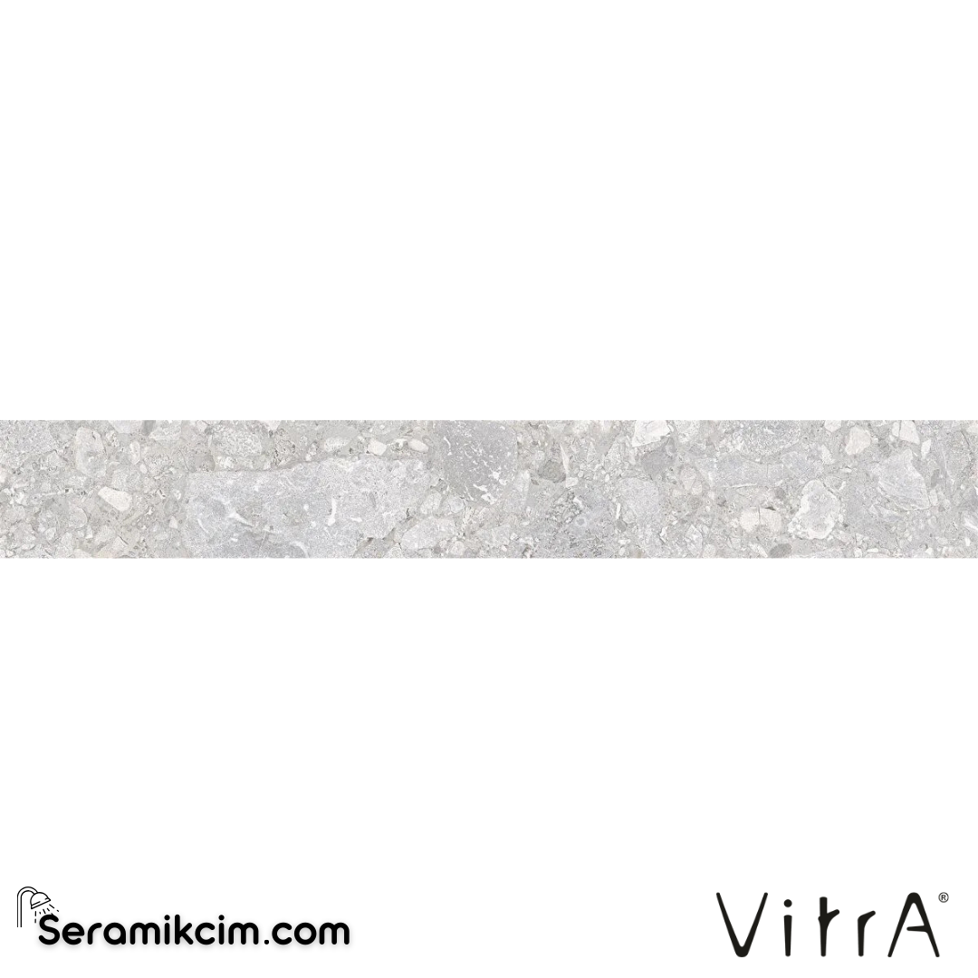 VitrA 8.5X60 Ceppostone Gri Mat R9 Boyalı Süpürgelik 7R K947432R0001VTE1 - K947432R0001VTE1
