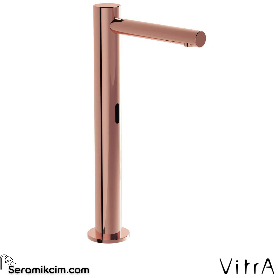 Vitra Aquasee Origin Temassız Lav. Bat., Çanak (Pilli - Tek Su Girişli), Bakır
