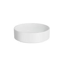 VitrA Archiplan Çanak Lavabo Yuvarlak, 40x40 cm Armatür Deliksiz, Su Taşma Deliksiz, Mat Terra Rosa - 7439B077-0016