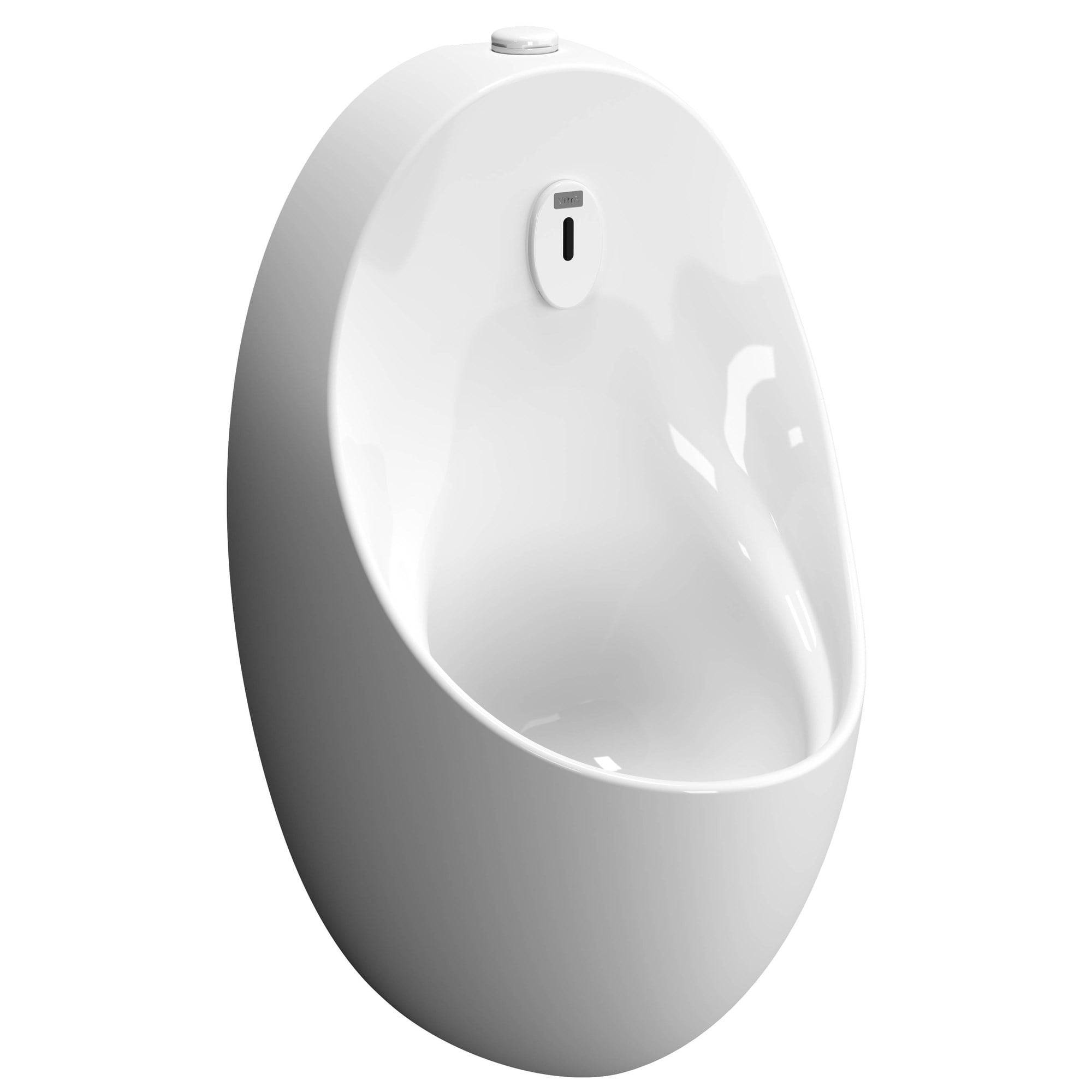 Vitra Arkitekt Pisuvar Rim-Ex Temassız Arkadan Su Girişli Pilli Beyaz 5999B003-5555