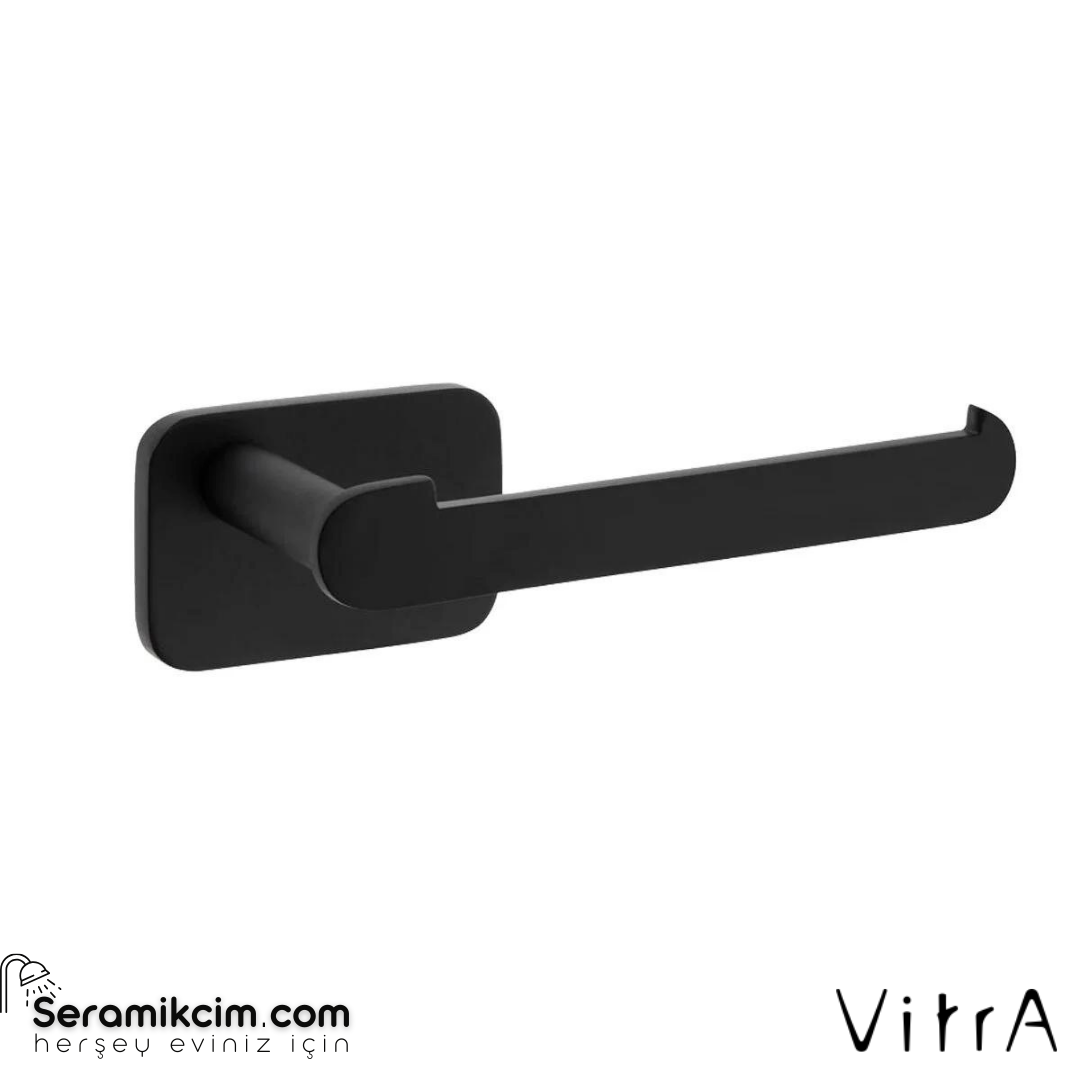 Vitra Base 600 Tuvalet Kağıtlığı, Kapaksız, Siyah