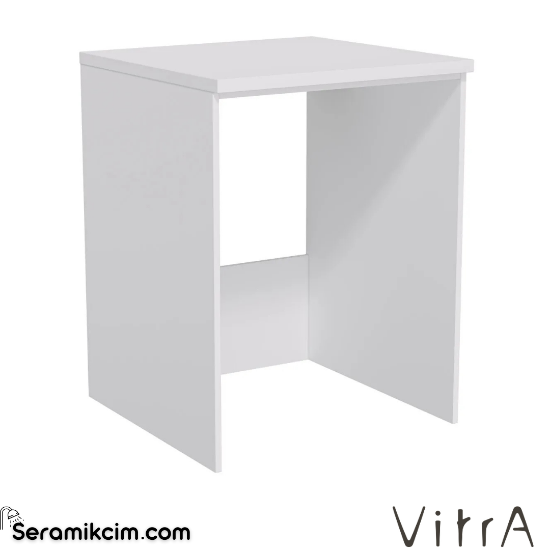 VitrA Çamaşır Makinesi Ünitesi Demonte 70 cm mat beyaz 69602