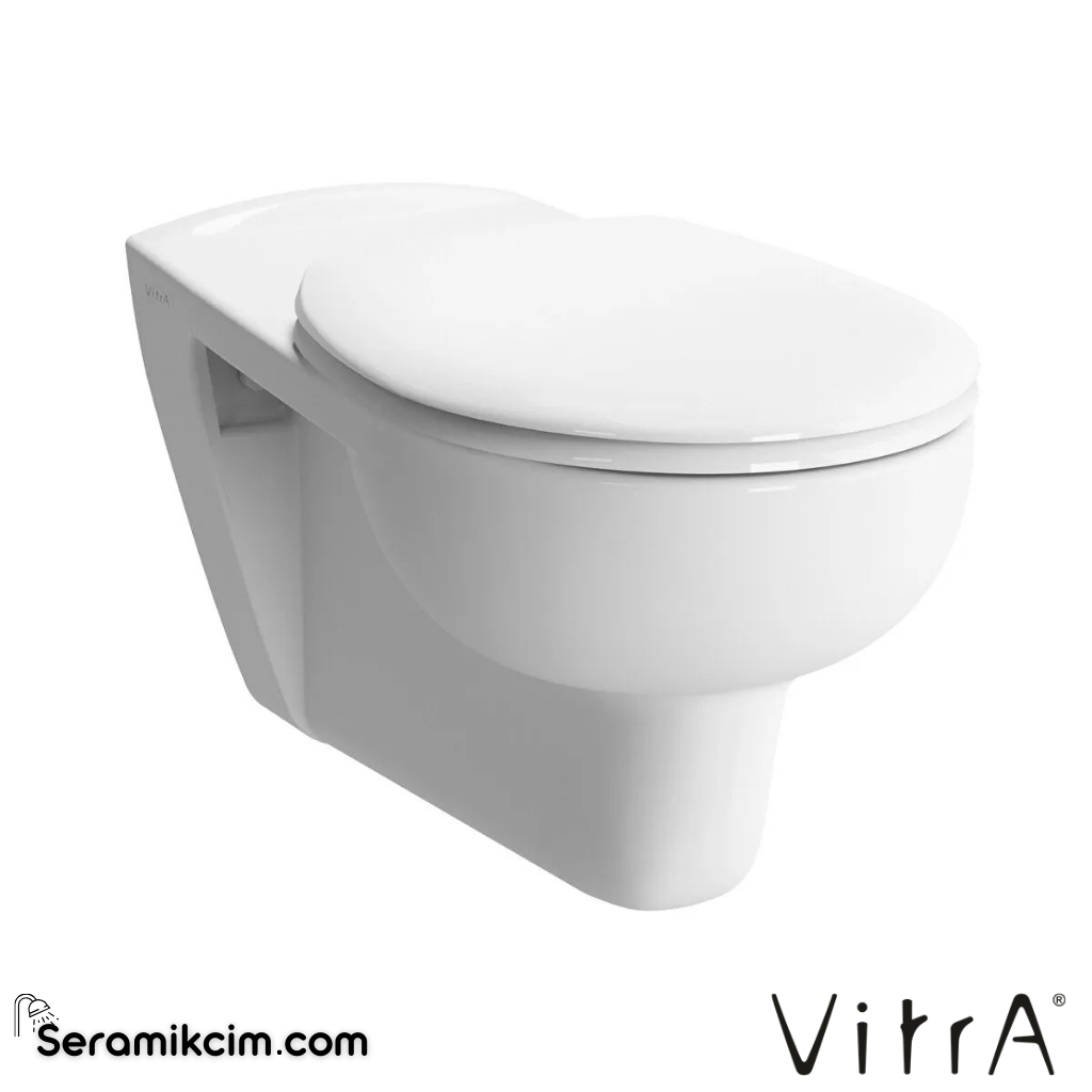 VitrA Conforma Asma Klozet Rim-ex, Özel İhtiyaç, 70 cm Taharet Borulu, Beyaz - 5810L003-0850