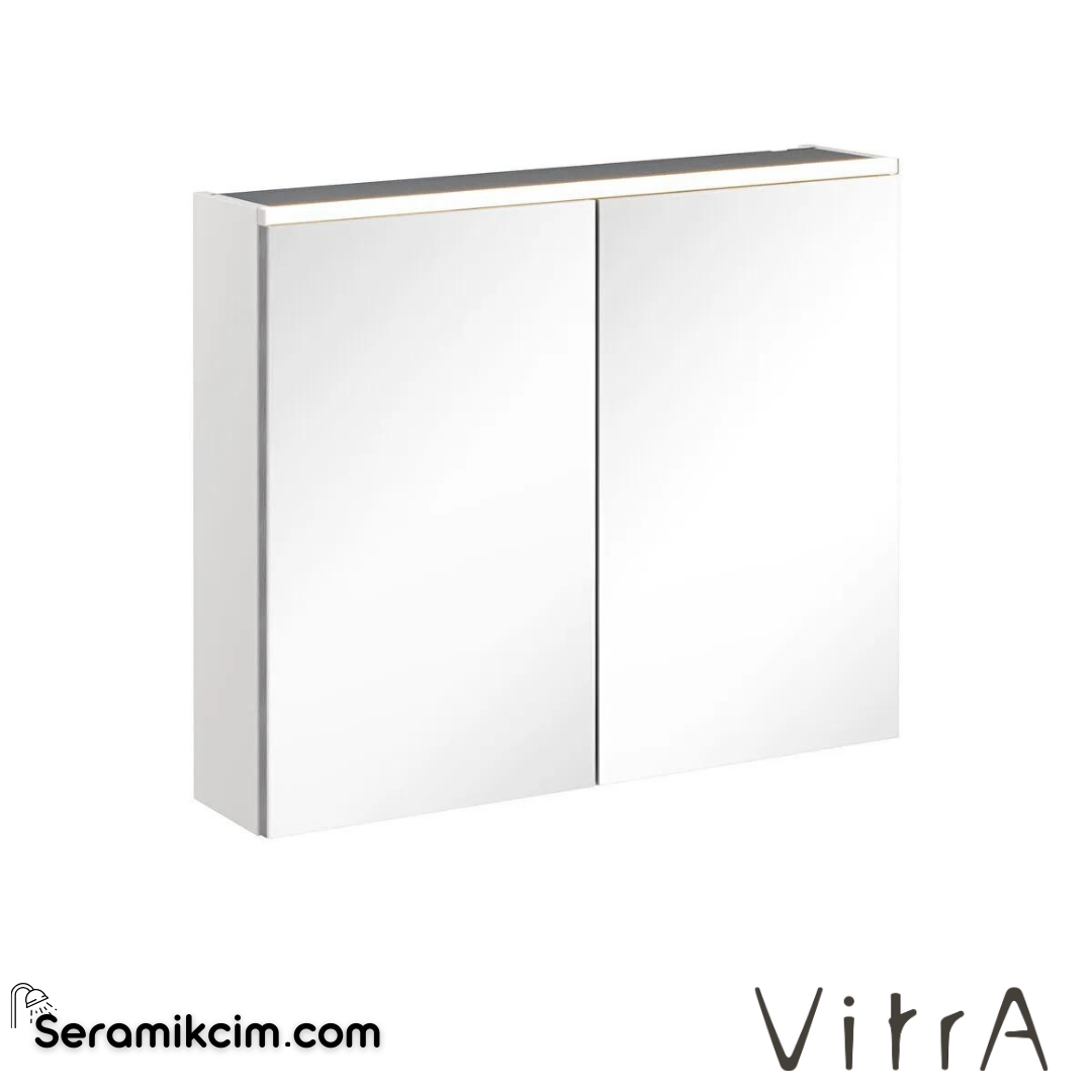 Vitra Core Dolaplı Ayna, 80cm, Aydınlatmalı - 67611