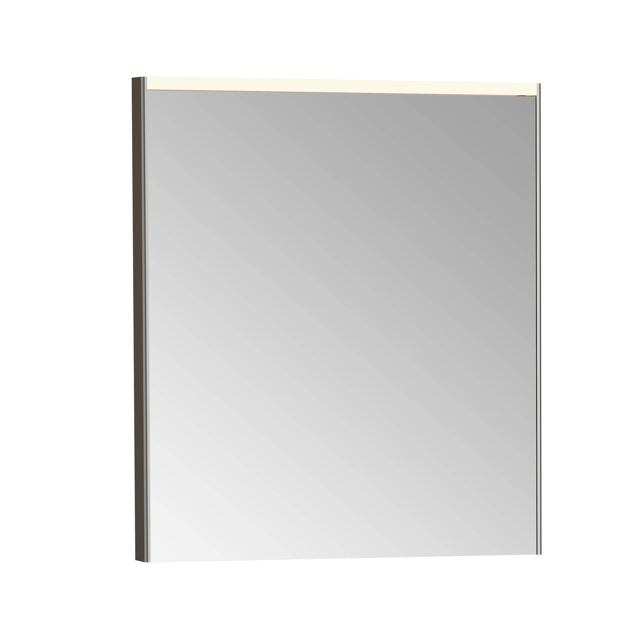 Vitra Core Düz Ayna 60 cm Aydınlatmalı Fırçalı Krom 66914