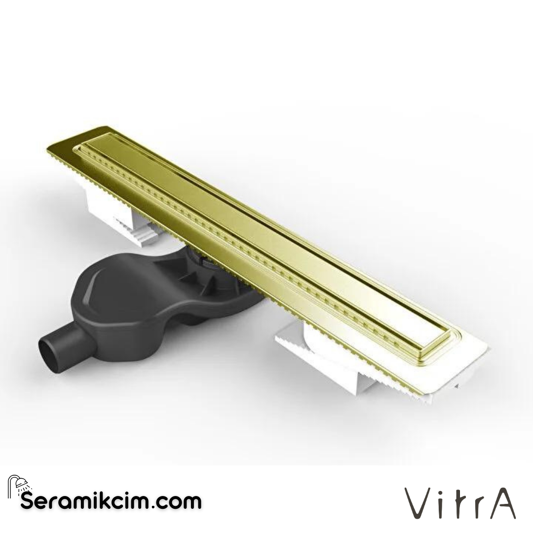 Vitra Dk100 60cm Elegant Parlak Altın Yandan Sifon H:60mm - 59980232000