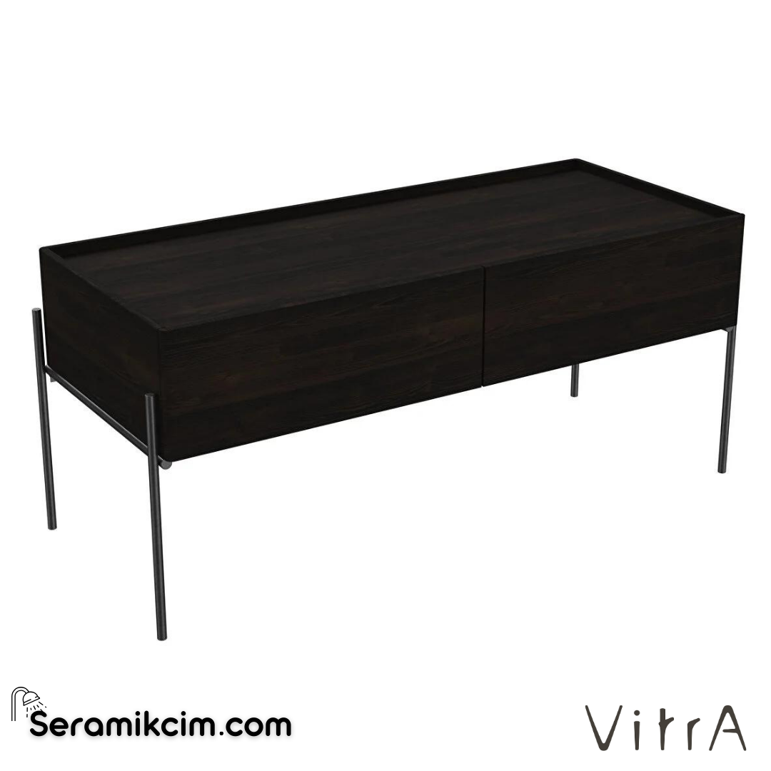 Vitra Equal Alt Ünite, 100 Cm, Karaağaç - 64112